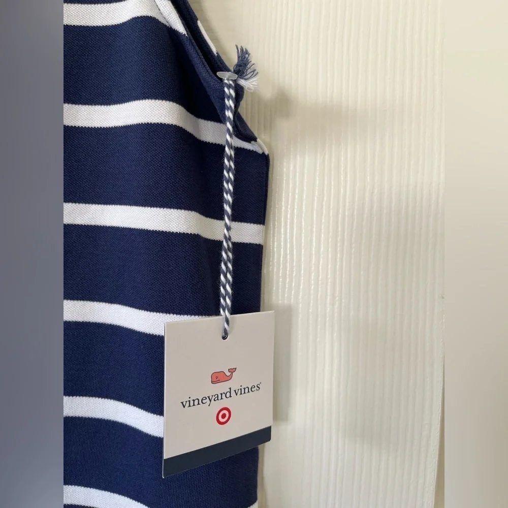 Vineyard Vines for Target Girls Striped Sleeveless crewneck dress, NWT - Picture 4 of 8